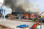 Prio 1 Brand Industrie Agrarisch Fabricage Opslaggeb NB Grote Brand Foarwei Kollumerzwaag